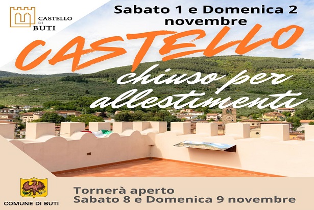 Chiusura castello Buti