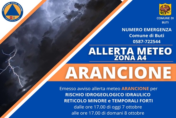 Allerta meteo Ottobre